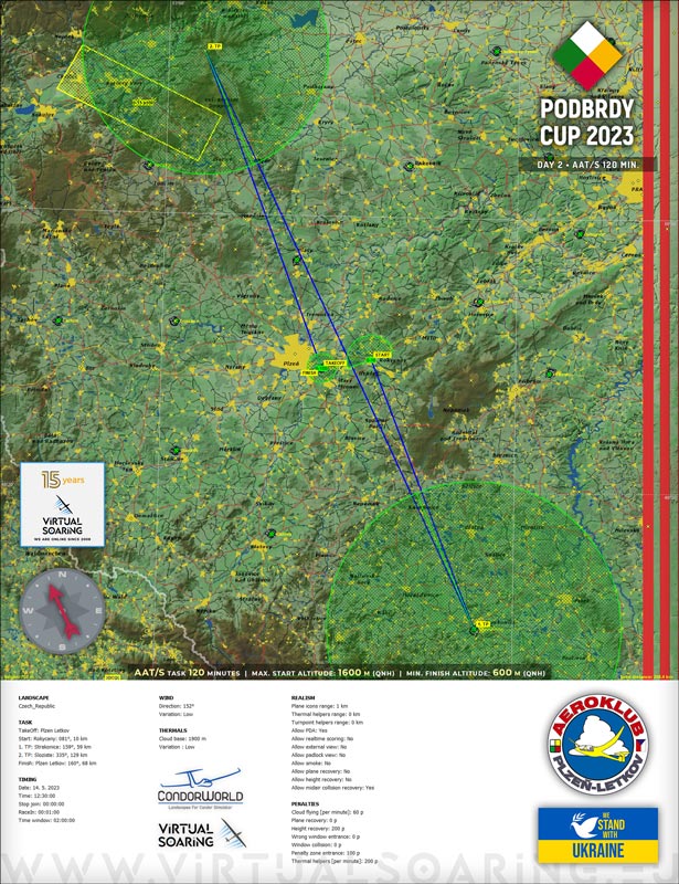Briefing Map / Podbrdy Cup 2023