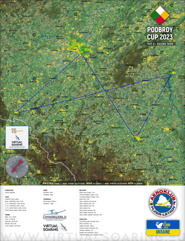 Briefing Map / Podbrdy Cup 2023