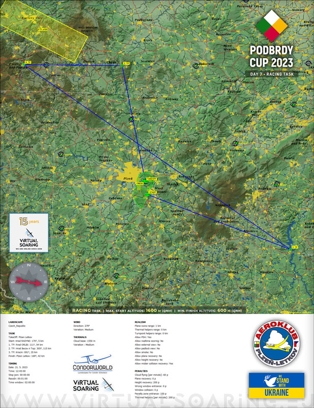 Briefing Map / Podbrdy Cup 2023