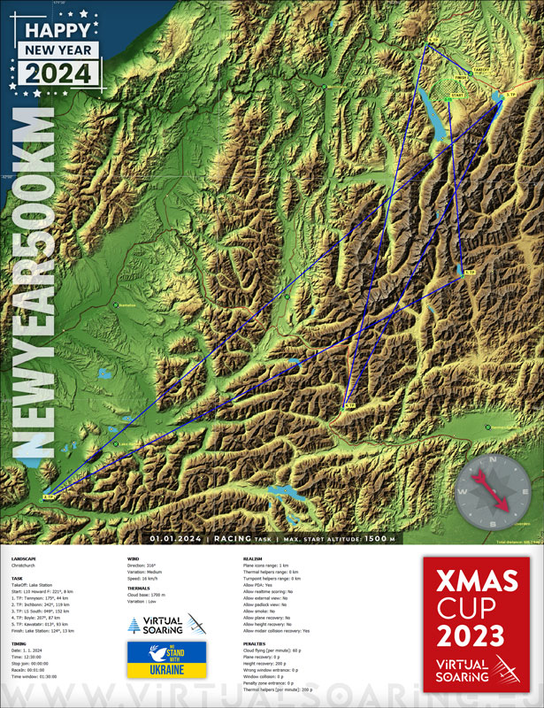 Briefing Map / Xmas Cup 2023